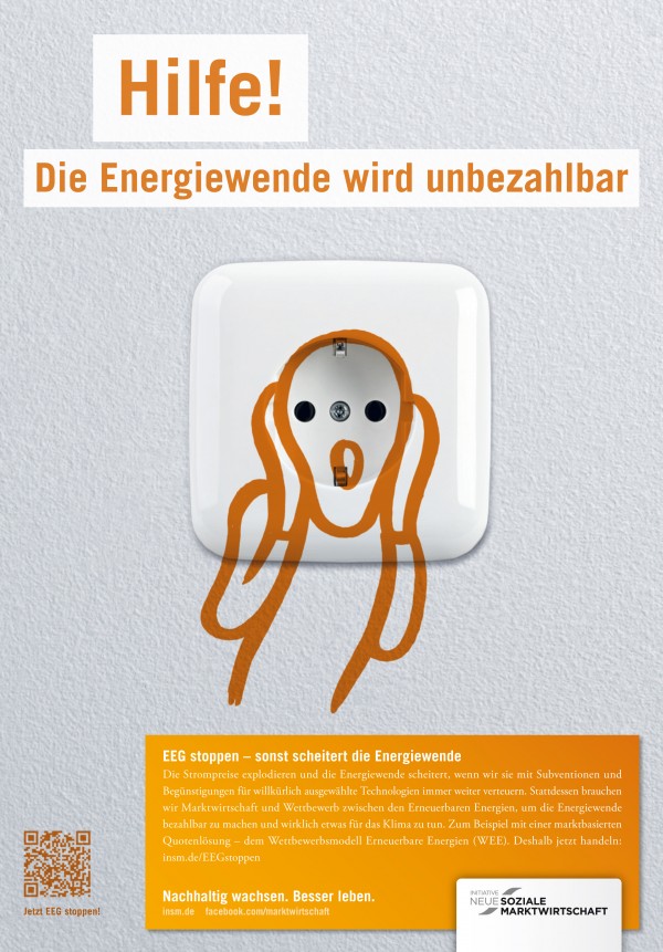 Motiv Printanzeige für die Süddeutsche, 12.09.2012; Quelle: INSM-website